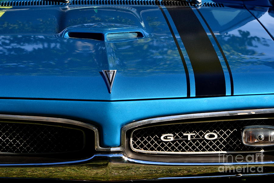 GTO in Blue Photograph by Dean Ferreira