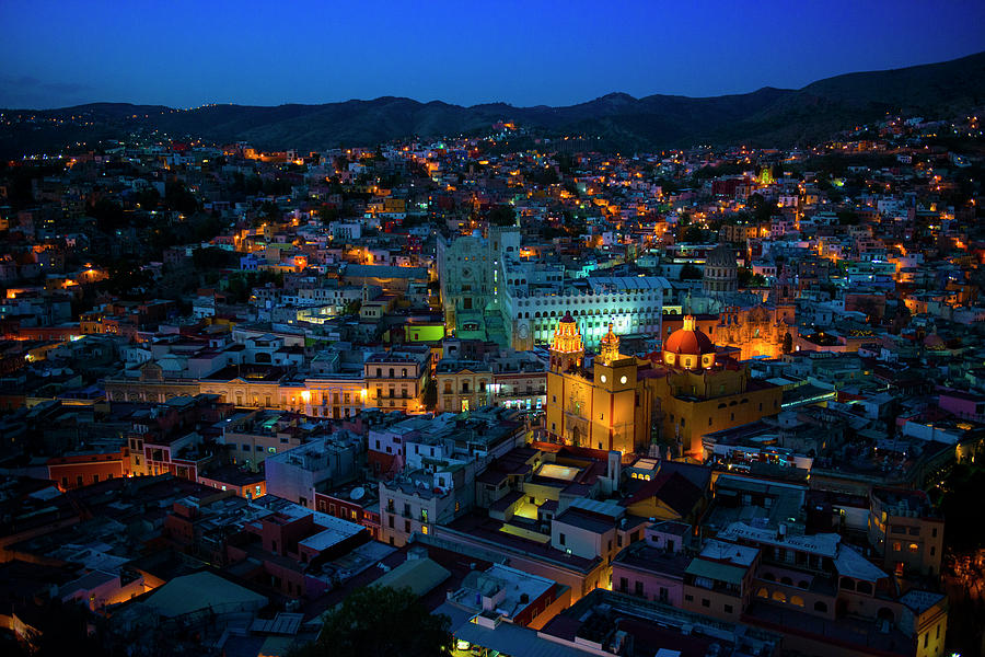 Architecture Photograph - Guanajuato At Night by Stacy Pearsall