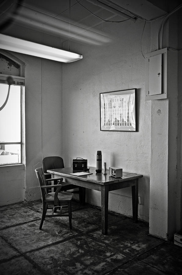 Guard dining area in Alcatraz prison Photograph by RicardMN Photography