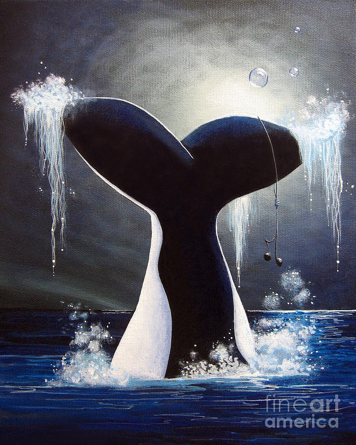 Guardian Of The Sea by Shawna Erback Painting by Moonlight Art Parlour