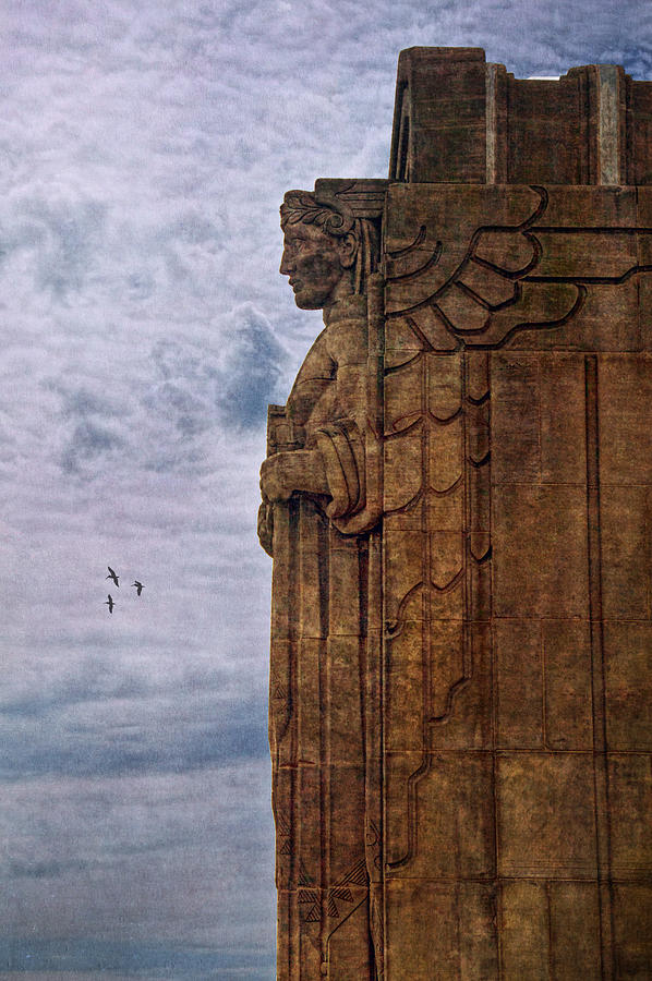 Cleveland Photograph - Guardian Of Traffic by Dale Kincaid
