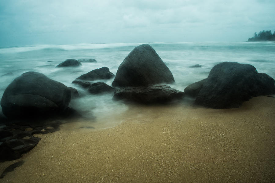 Beach Photograph - Guardians in Color by Parker Cunningham