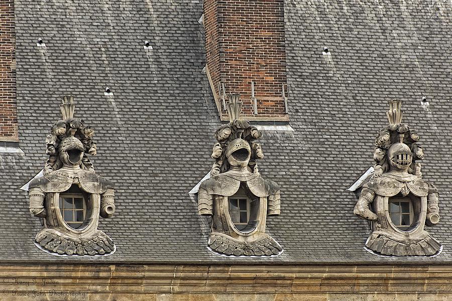 Guardians On The Roof - 1  Photograph by Hany J