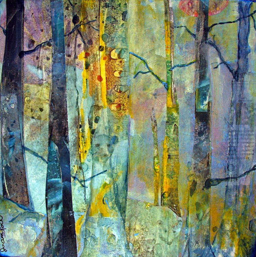 Tree Painting - Guardians1a by Jo Ann Koch