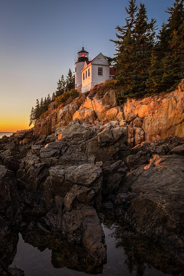 Guarding Acadia Photograph by Len Saltiel - Fine Art America