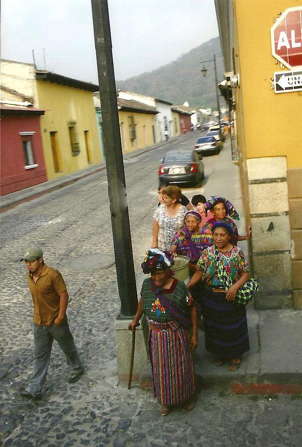 Guatamala Street Scene Photograph by Dody Rogers