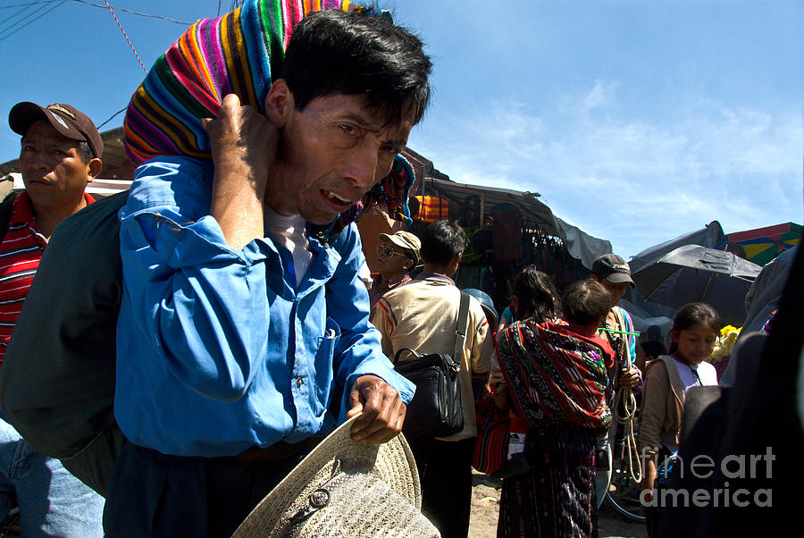 Guatemalan Market Photograph by Mark Newman