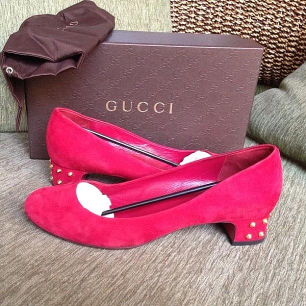 Gucci Shoes. Size 39. Ada Cacat Dikit Photograph by Dhita Primastari
