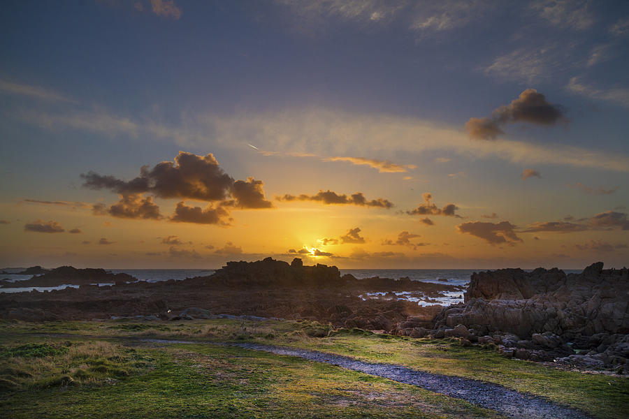 Guernsey Sunset Photograph by Chris Smith