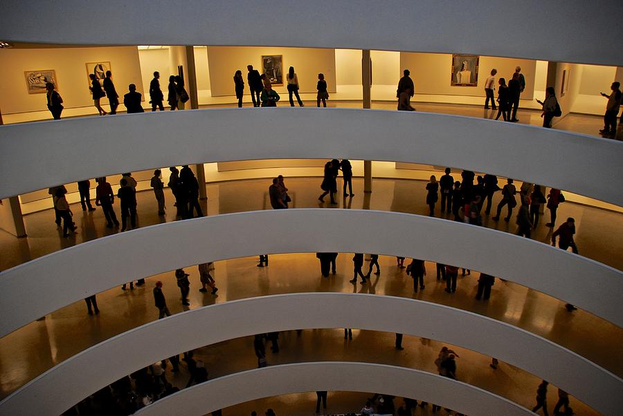 Guggenheim Art Museum Photograph by Eric Tressler