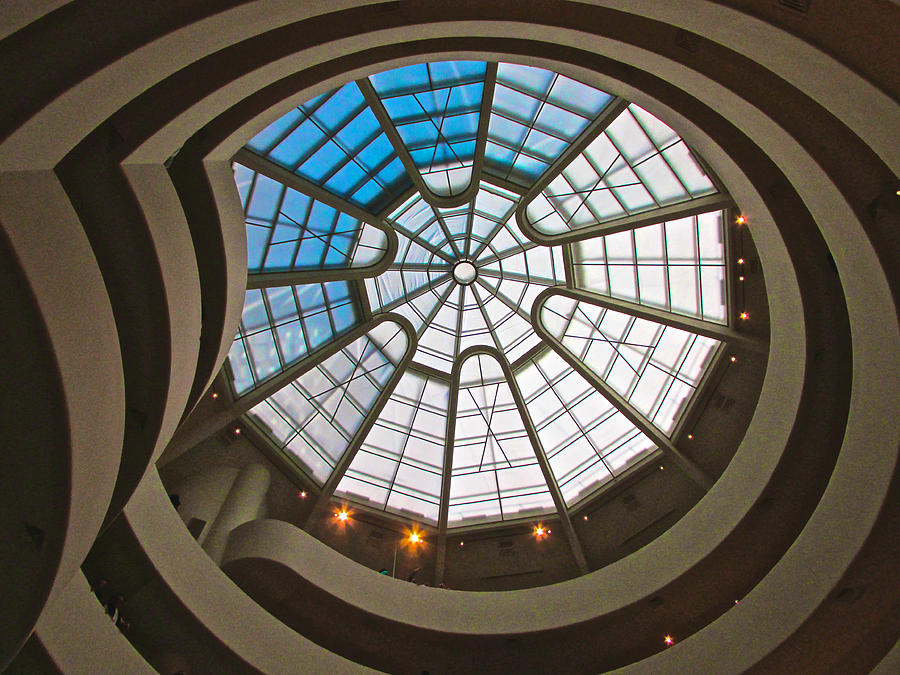 Guggenheim Dome Photograph by Steven Lapkin