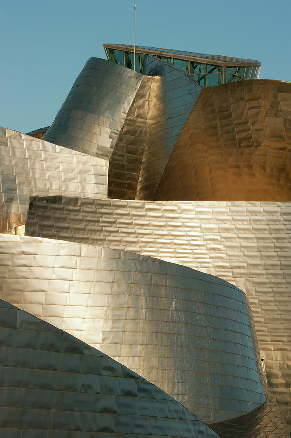 Architecture Photograph - Guggenheim Museum, Bilbao, Spain by Schafer & Hill