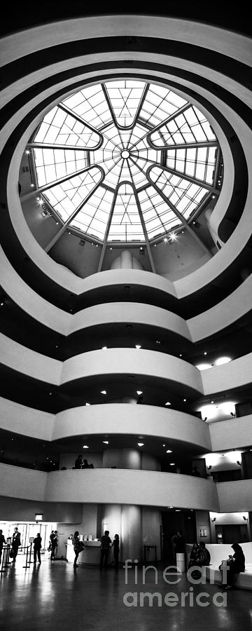 Guggenheim Museum Ground Floor Photograph by Az Jackson
