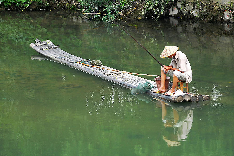 Guilin Fisherman Photograph by Rick Shea