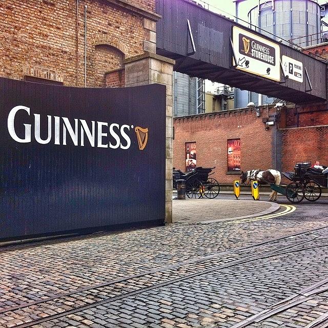 Beer Photograph - Guinness Brewery In Dublin. #ireland by Traci Law