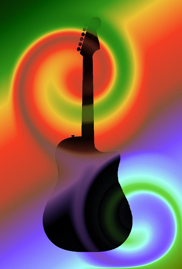 Guitar 7 Digital Art