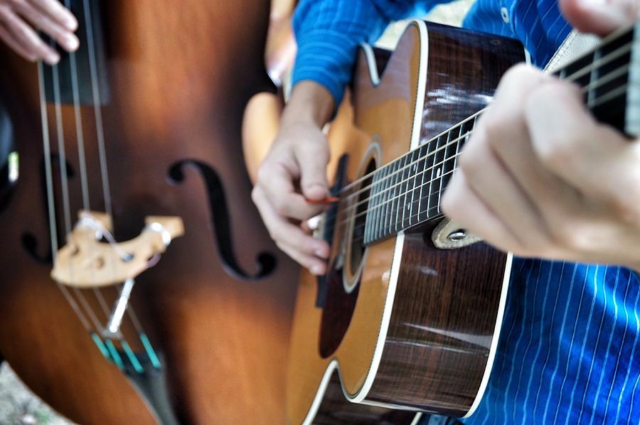 Guitar and Bass Photograph by Samuel Pankey - Fine Art America