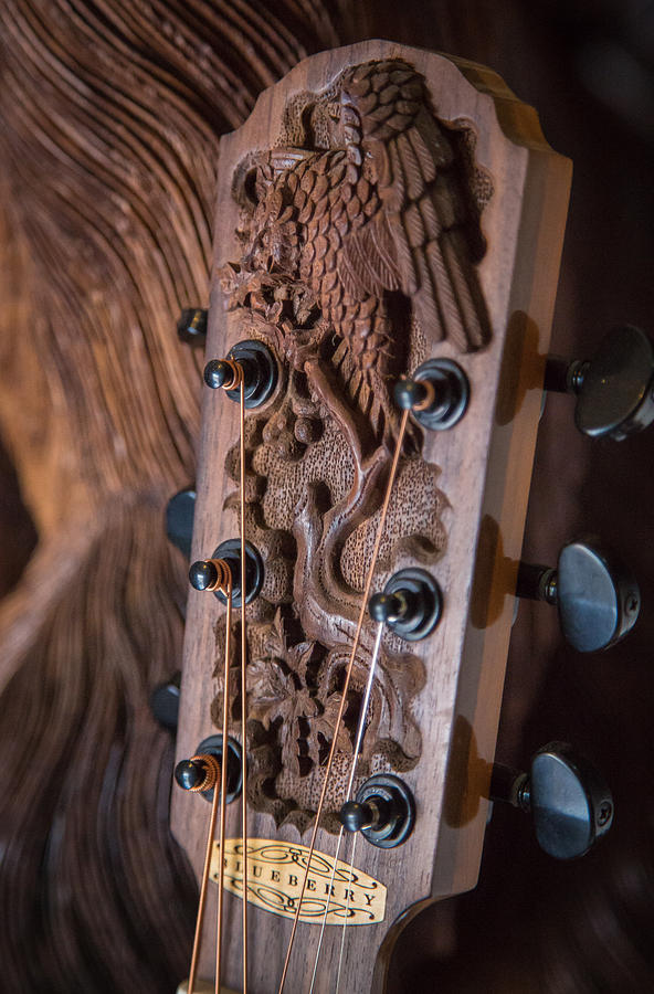 Guitar Carving - Bali Photograph by Matthew Onheiber