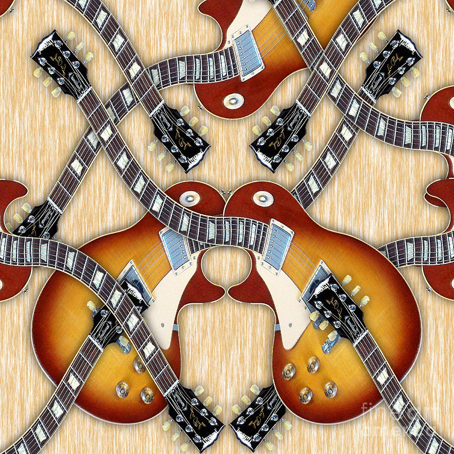 Music Mixed Media - Guitar Dreams by Marvin Blaine