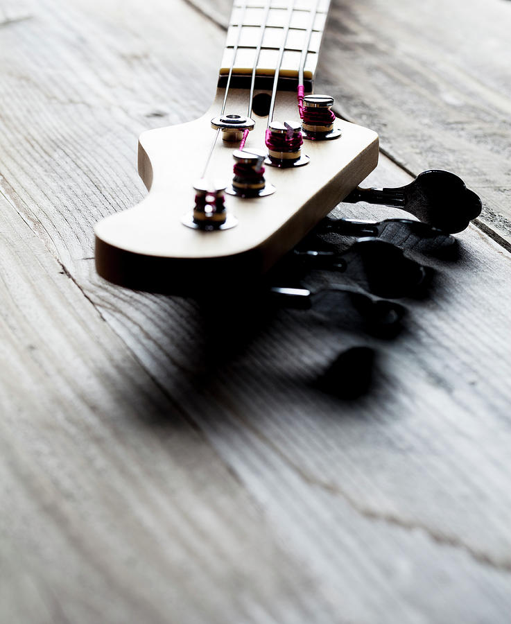 Guitar Headstock Photograph by Bill Oxford