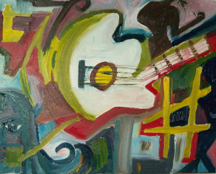 Guitar Muse in C Sharp by James Christiansen Guitar Muse in C Sharp by James Christiansen