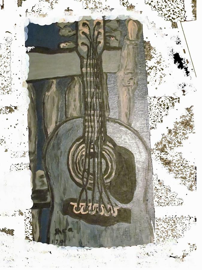 Guitar Painting by Shea Holliman