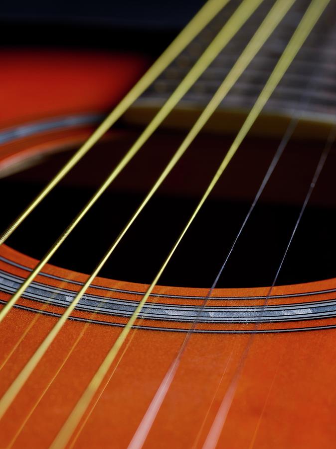 Guitar Strings Photograph by Science Photo Library