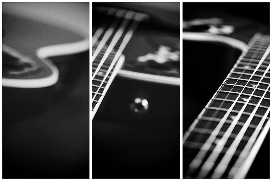 Music Photograph - Guitar Views by Karol Livote