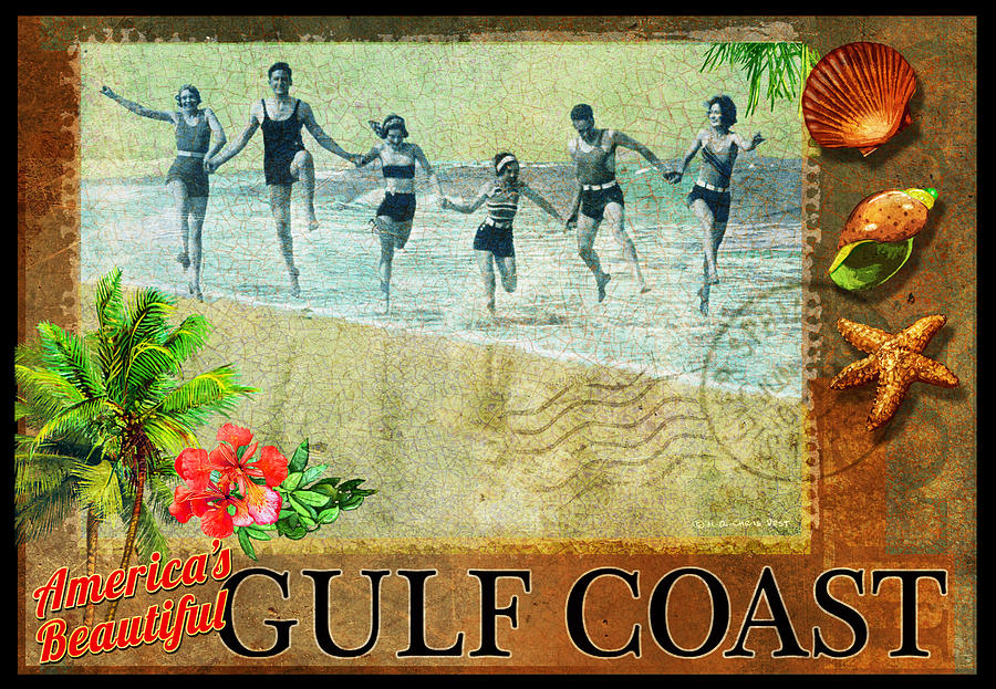 Gulf Coast Painting by R christopher Vest