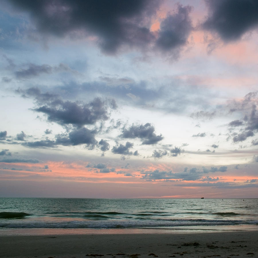 Gulf Of Mexico Sunset Photograph