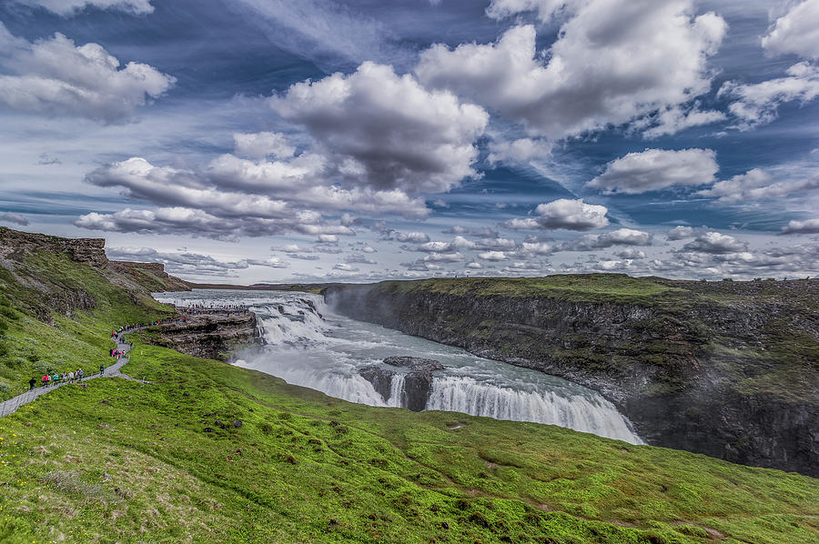 Gullfoss Waterfall, Iceland Photograph by Arctic-images
