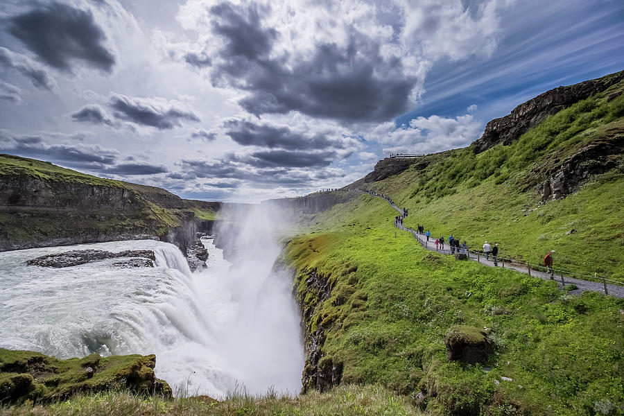 Gullfoss Waterfalls, Iceland Photograph by Arctic-images