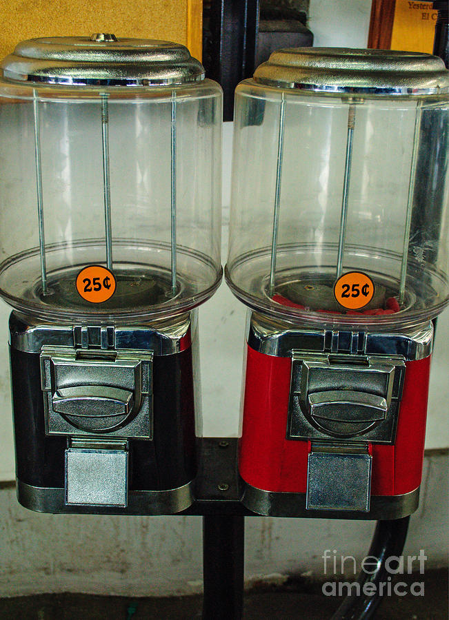 Gumball Machines Photograph by Tikvahs Hope