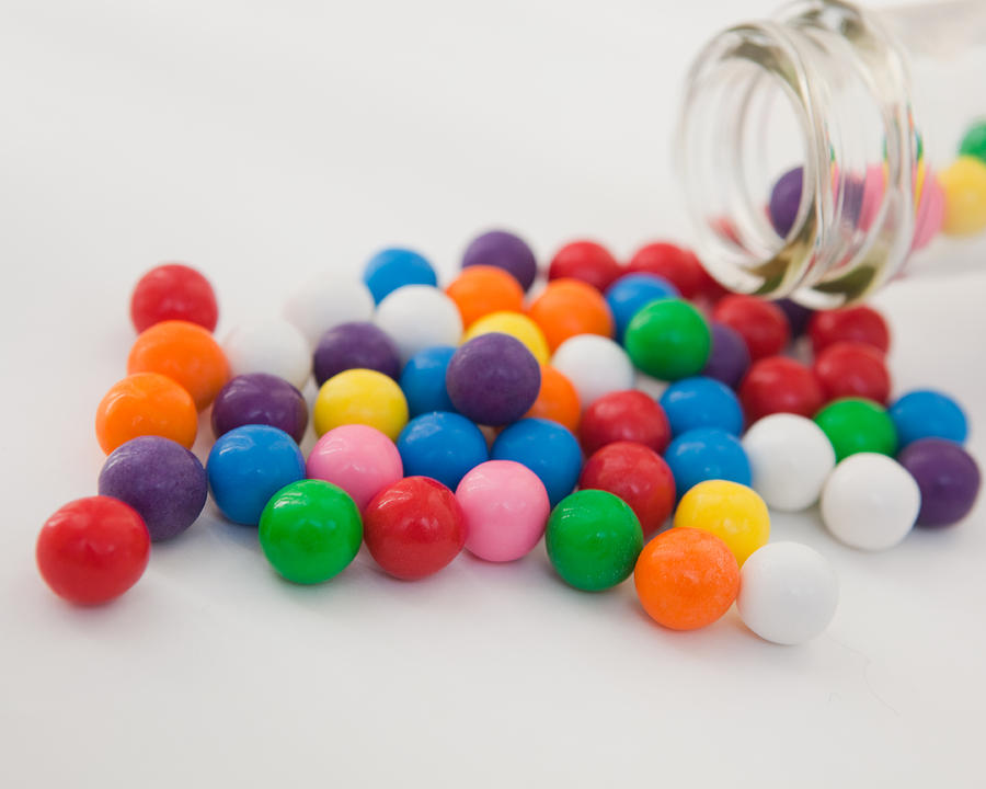 Gumballs Photograph by Art Block Collections
