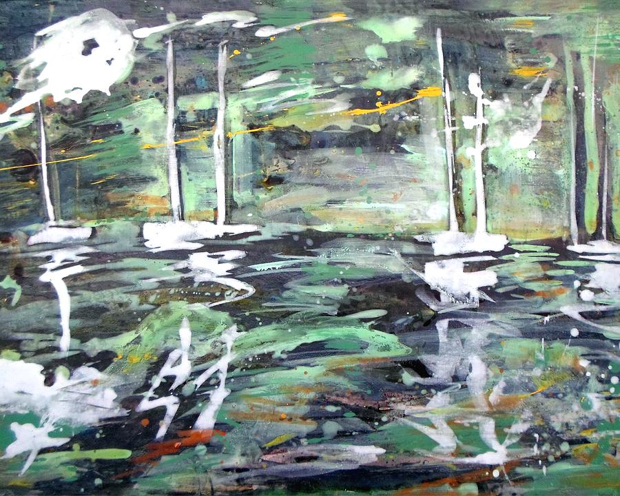 Boat Painting - Gumbo Bayou by Dustin Porta