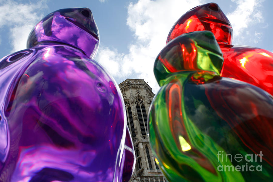 Gummy Bears In Paris Photograph by Donato Iannuzzi