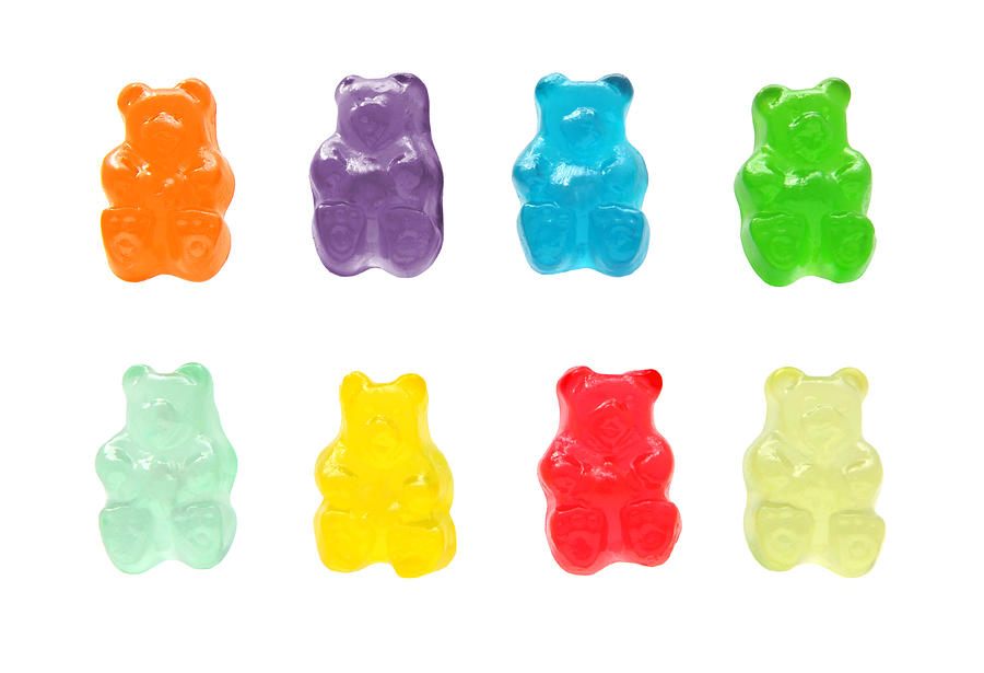 Gummy bears Photograph by Subjug