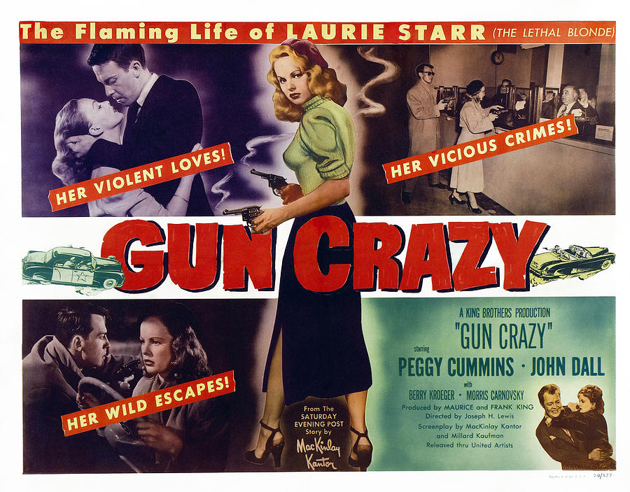 Movie Photograph - Gun Crazy Aka Deadly Is The Female, Us by Everett