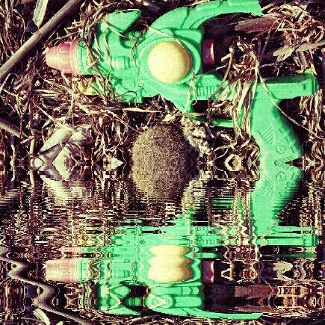 Surrealism Photograph - #gun #game #futuristic #cyberpunk by Michele Stuppiello