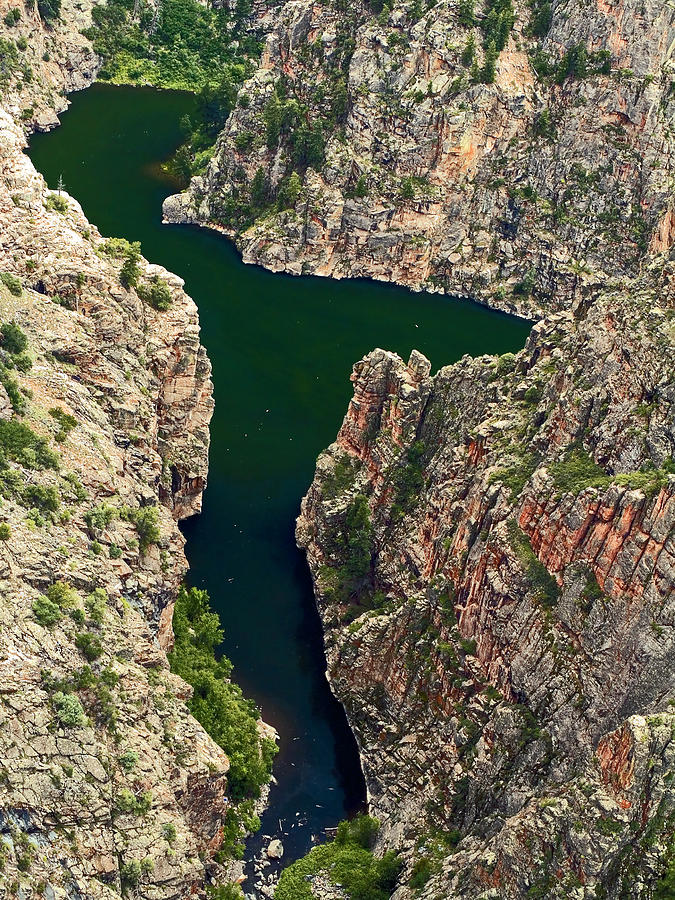 Gunnison River Canyon Photograph by Sally Weigand