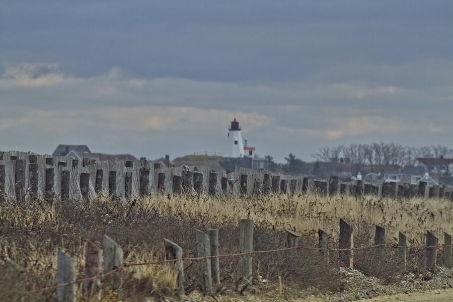 Lighthouse Photograph - Gurnet Posts and Light by Constantine Gregory