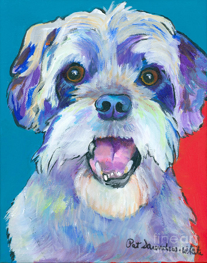 Gus Painting by Pat Saunders-White