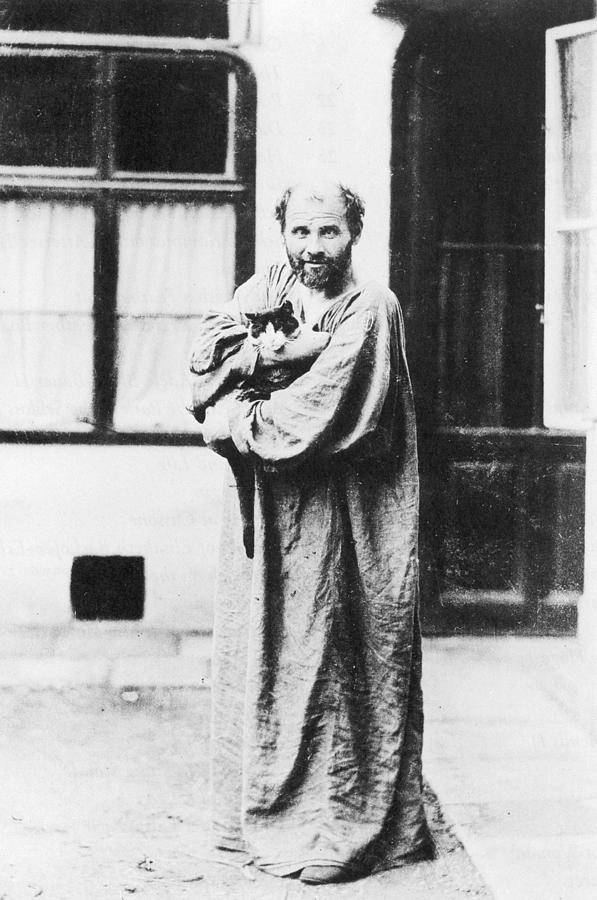 Gustav Klimt (1862-1918) Photograph by Granger