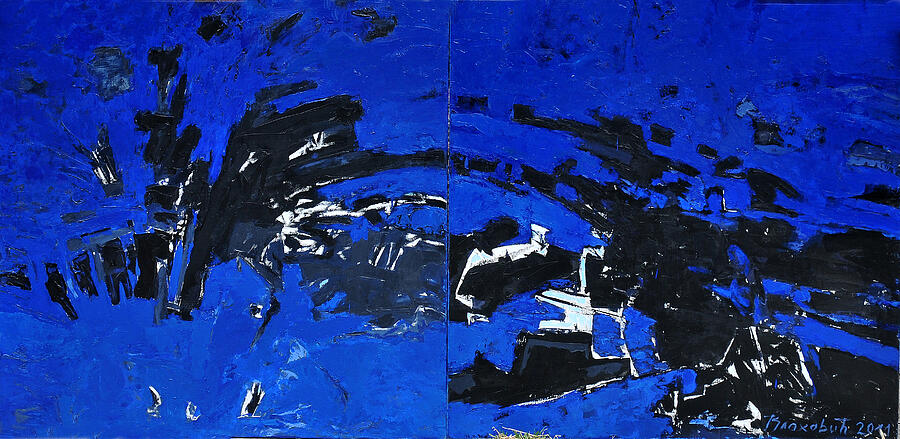 Gustav Mahler Painting - Gustav Mahler Smph. No. 2 by Vladimir Vlahovic Gustav Mahler Painting - Gustav Mahler Smph. No. 2 by Vladimir Vlahovic