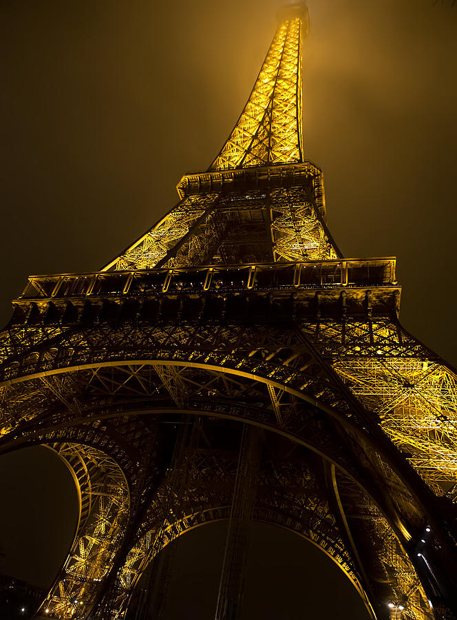 Gustaves Eiffel Photograph by Evie Carrier