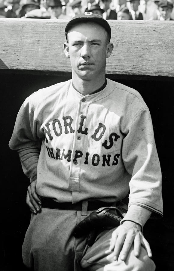 Guy Morton of the Cleveland Indians 1920 Photograph by Mountain