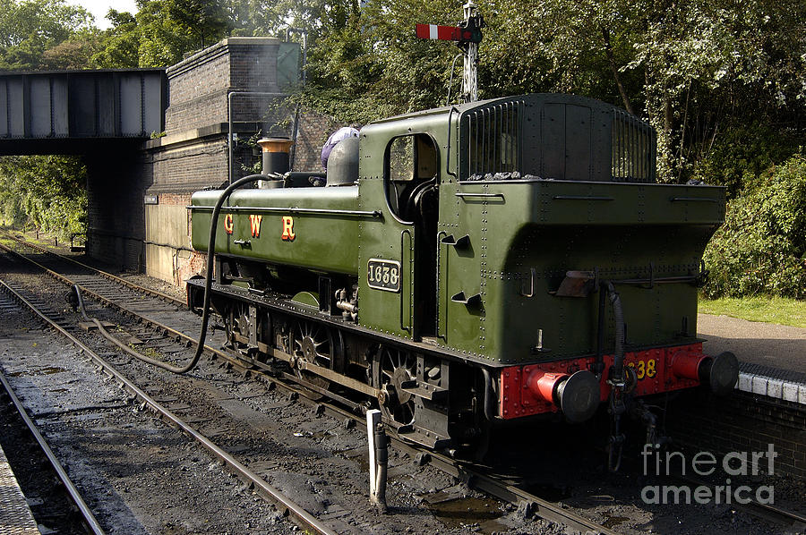 GWR 0 6 0 Pannier Tank Photograph by Simon Pocklington - Fine Art