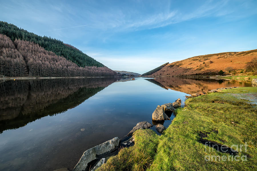Gwydyr Forest Lake Photograph by Adrian Evans
