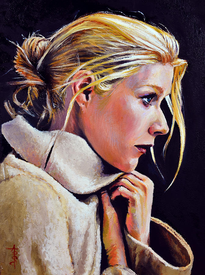 Gwyneth Painting - Gwyneth by Anthony Sell Gwyneth Painting - Gwyneth by Anthony Sell