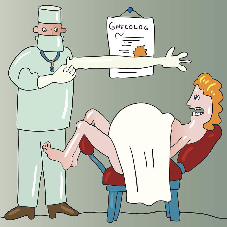 Gynecolog Drawing by MirekP